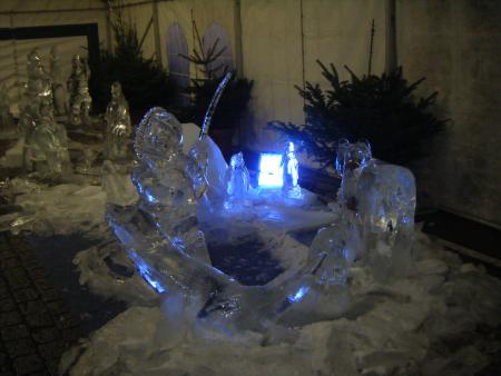 sculpture de glace
